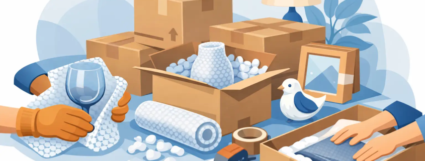 Packing Fragile Items for Moving Safely